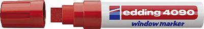 Крейдяний маркер Edding 4090 4-4090002 червоний 4 мм, 15 мм