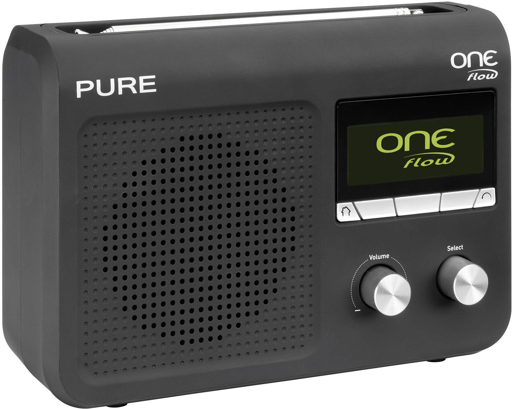 Radio + FM + DAB Pure One Flow, WiFi, streaming audio z PC