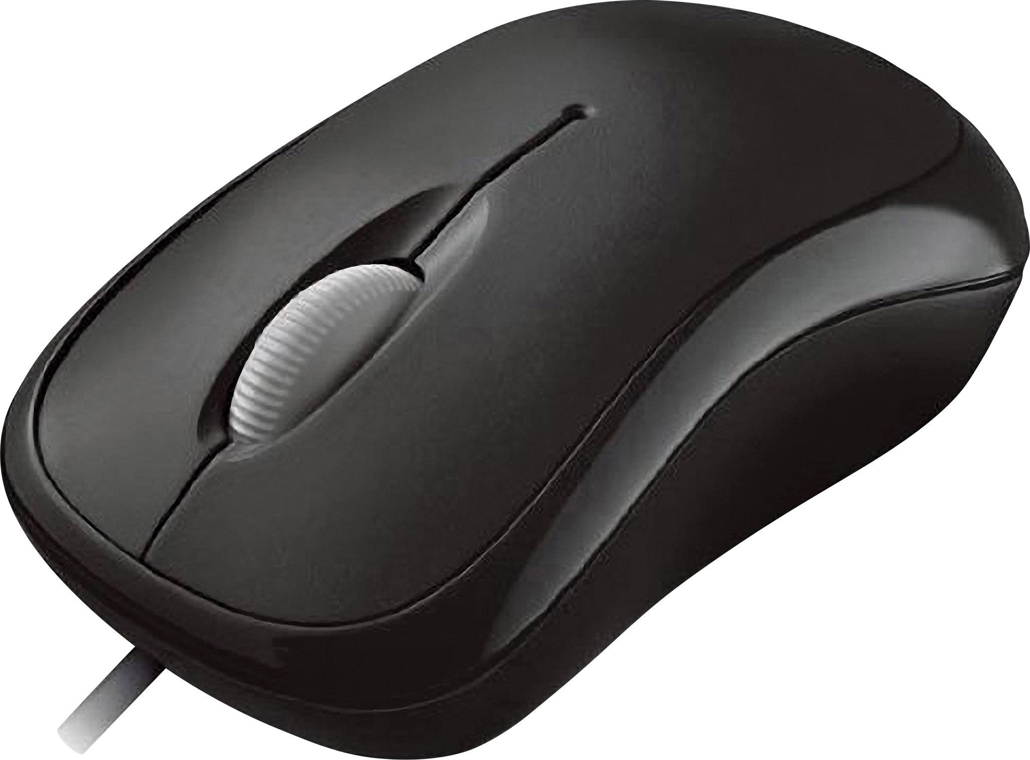 Microsoft Basic Optical Mouse Mysz USB Optyczny czarny 3 Przyciski 800