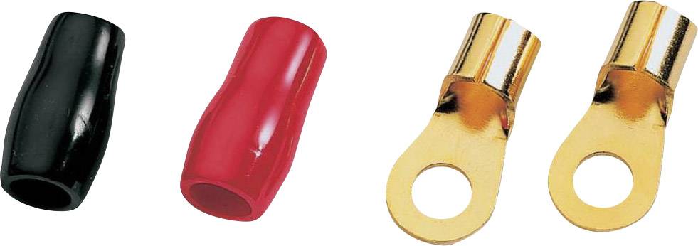 Кільцеві кабельні наконечники Sinuslive, 6 мм2, 10 шт.