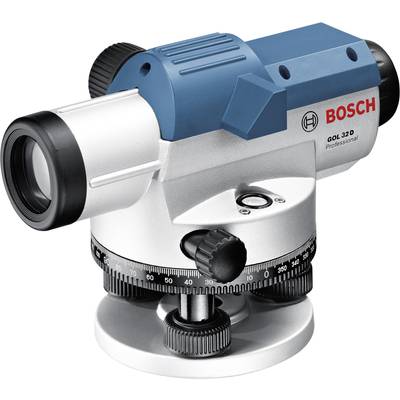 Niwelator optyczny Bosch Professional GOL 32 D 0601068500 Maksymalny zasięg: 120 m