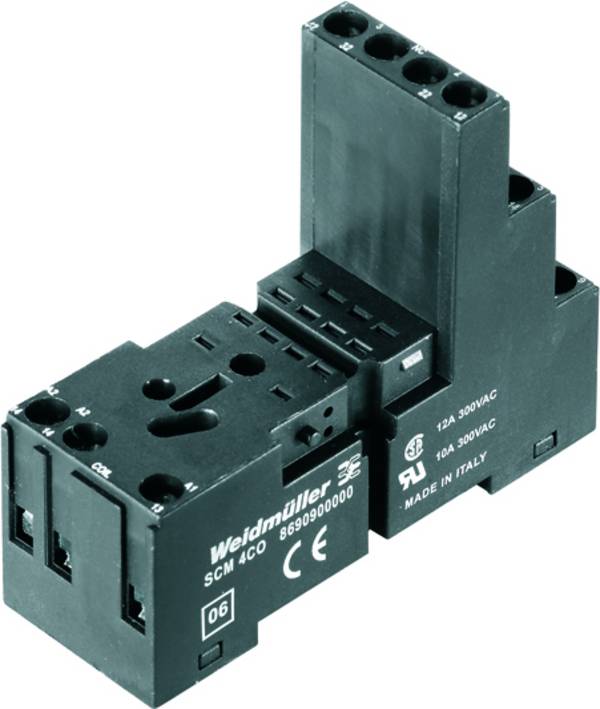 Weidmüller 8690880000 Gniazdo przekaźnika SCM 2CO, 10 szt.