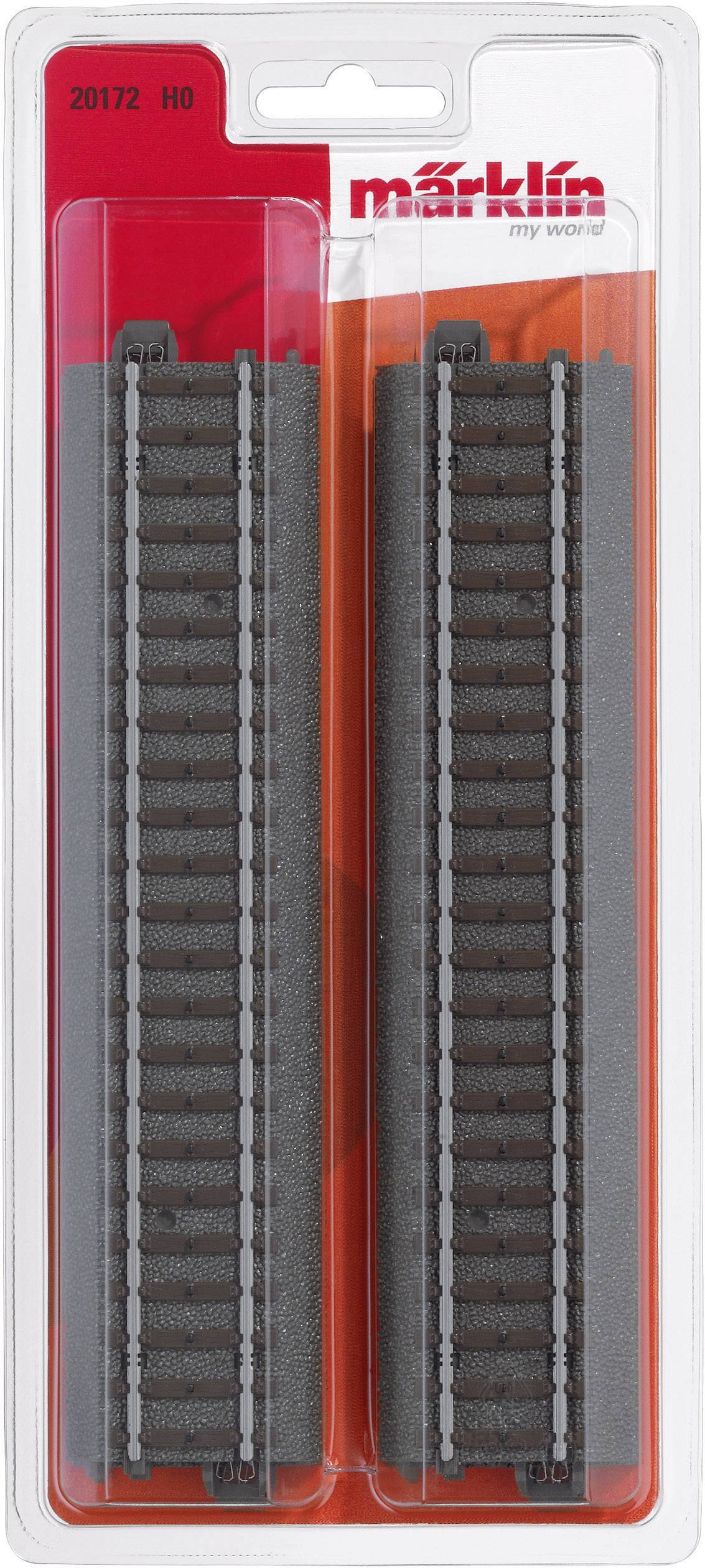 H0 Marklin C (з основою) 20172 Рейка - пряма 171,7 мм