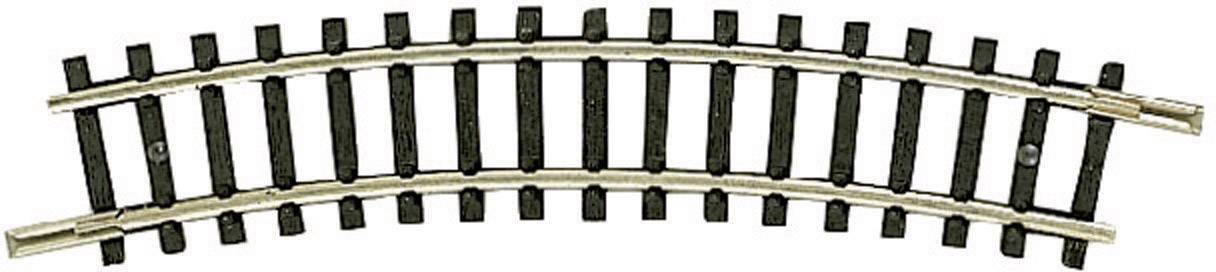 Рейки Fleischmann масштабу N, 22231, крива R1, 24°, 12 шт.