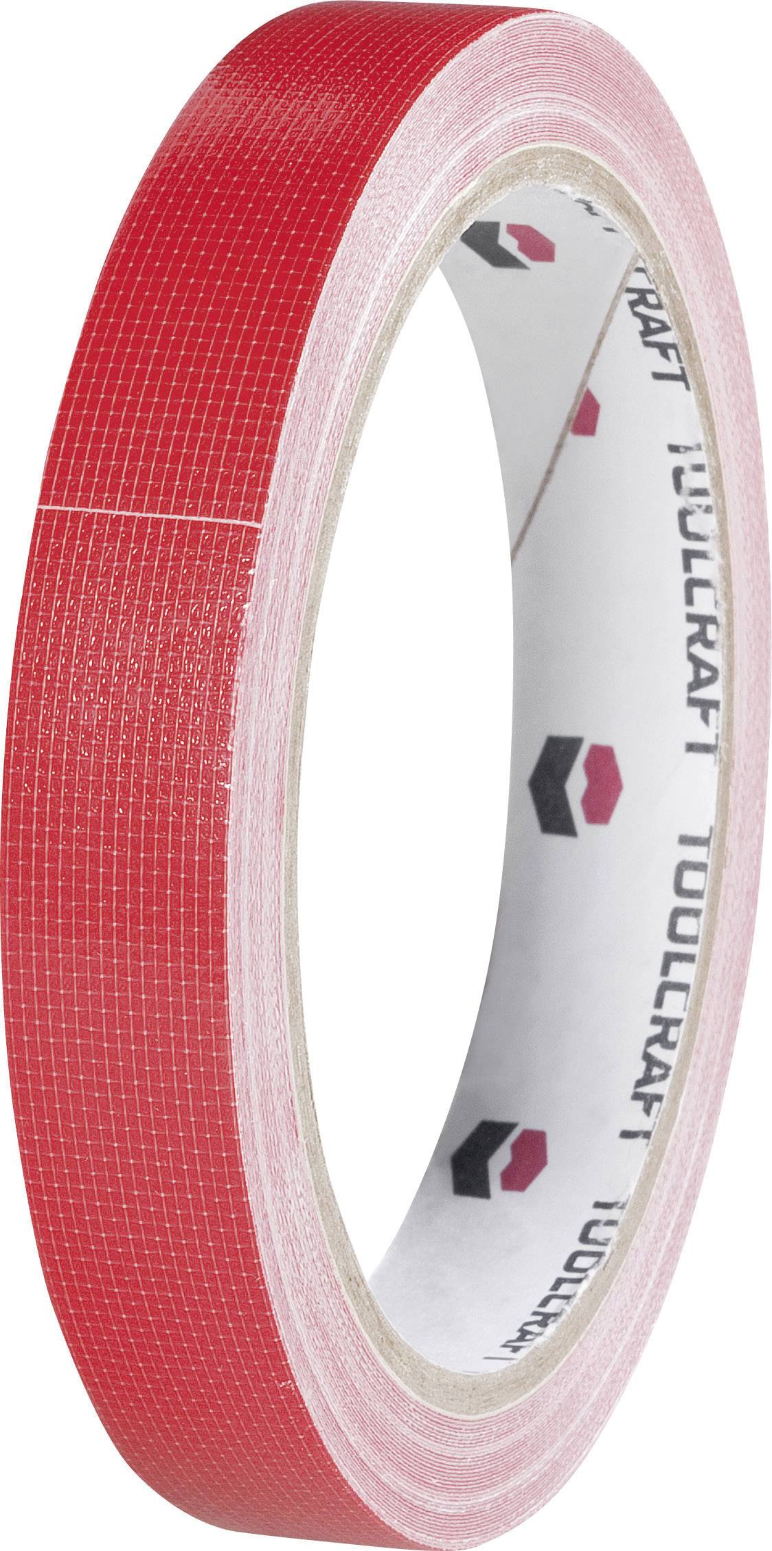 TOOLCRAFT HEB38L10RC HEB38L10RC Тканинна стрічка HEB38L10RC червона (Д x Ш) 10 м x 38 мм 1 шт.