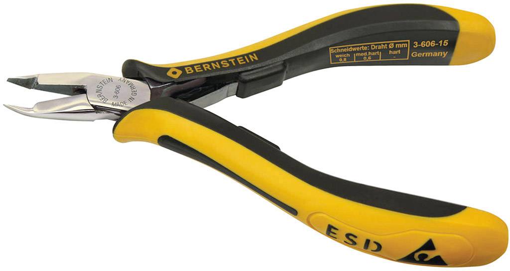Плоскогубці Bernstein Tools for Electronics Bernstein Werkzeugfabrik 3-606-15, 120 мм, 65 HRC, ESD