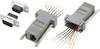 Adapter D-SUB na D-SUB 9-bieg. Gniazdo RJ45 1 szt.