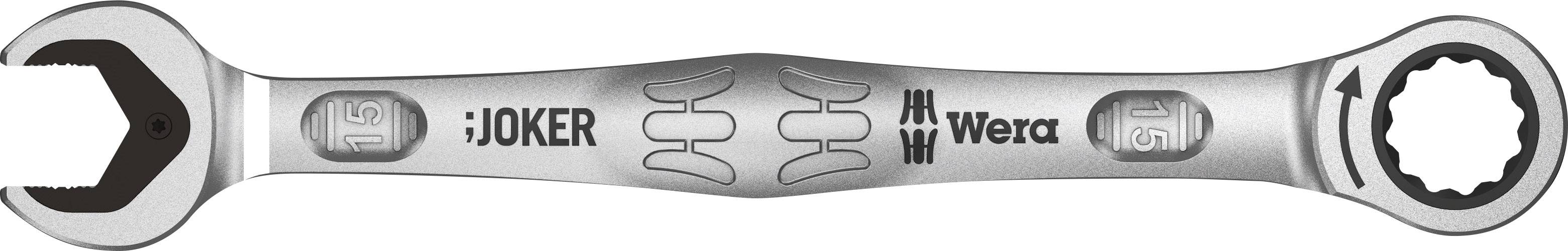 Комбінований ключ Wera 05073275001 Joker, розмір ключа (метрична система) (лише для Title) 15 мм
