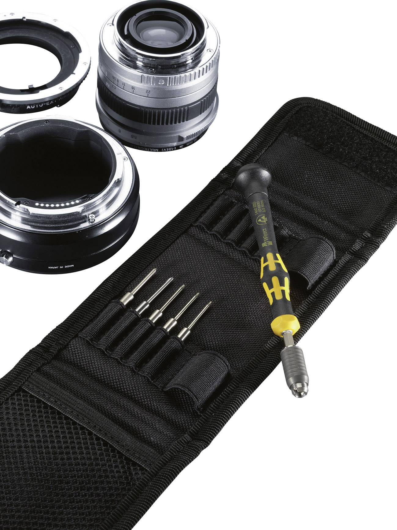 Викрутка Wera Kraftform Kompakt Micro-Set ESD/11 SB 05073670001 1 комплект