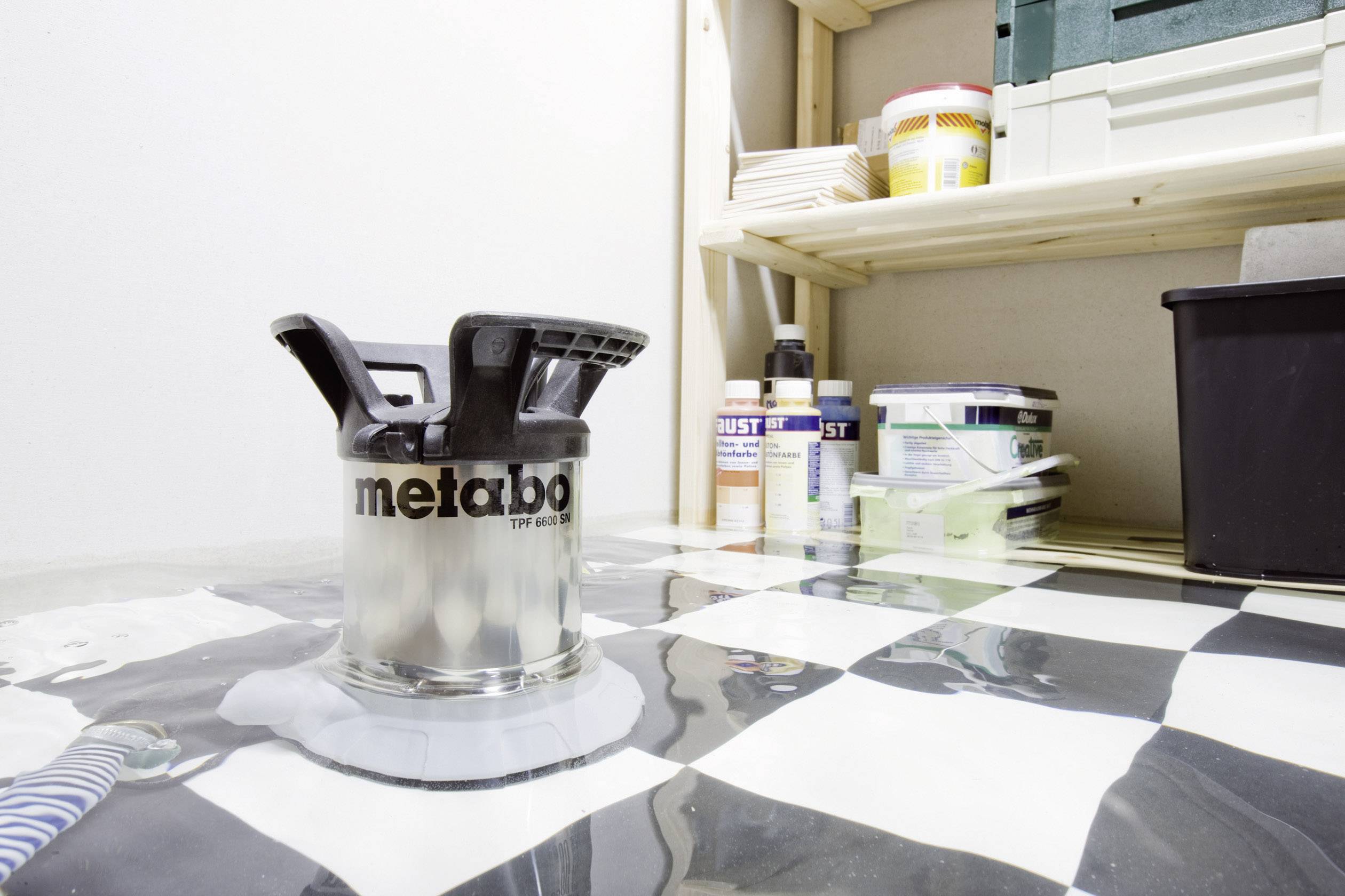 Занурювальний насос Metabo TPF 6600 SN 250660006, 450 Вт, 0,6 бар, 6600 л/год, 6 м