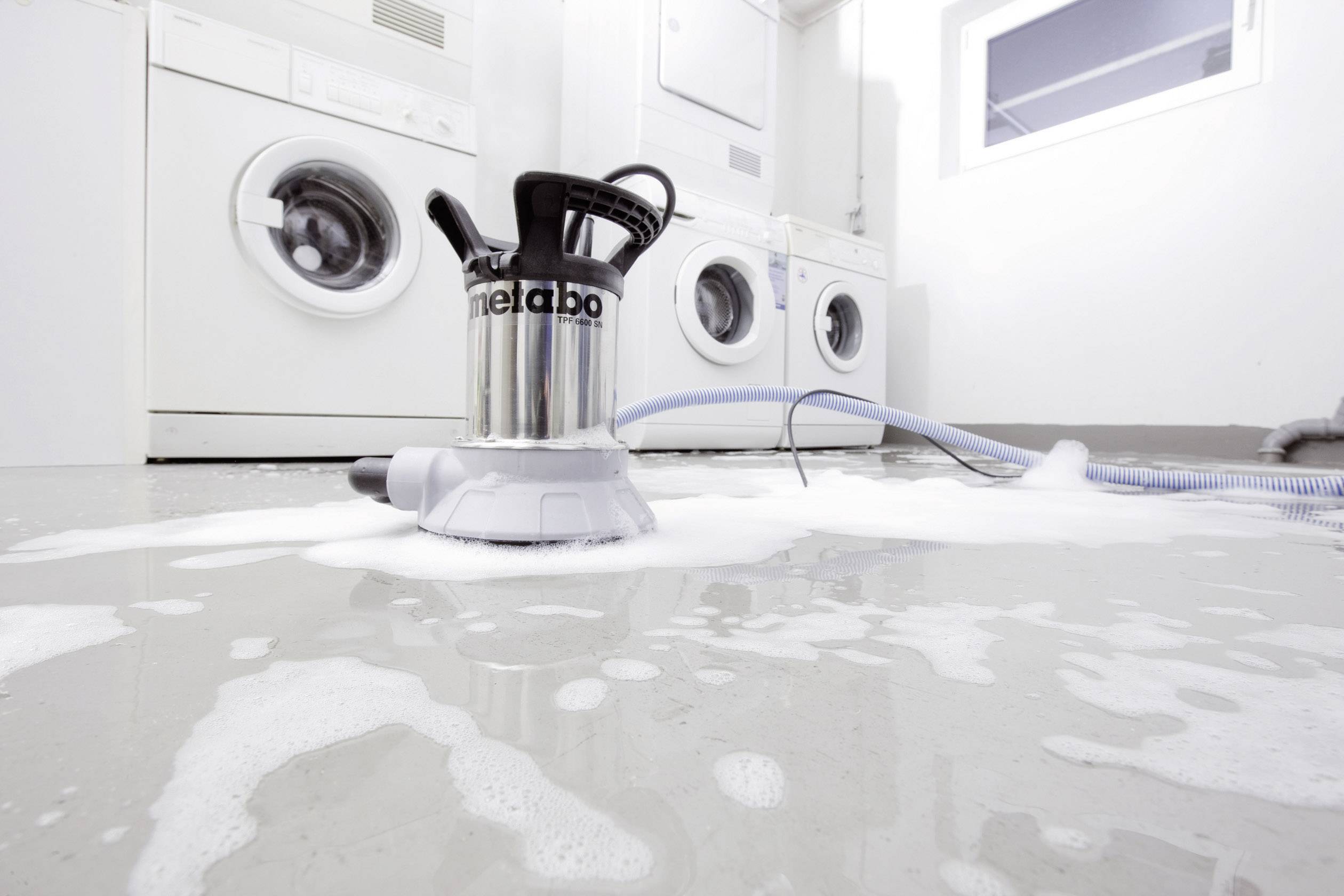 Занурювальний насос Metabo TPF 6600 SN 250660006, 450 Вт, 0,6 бар, 6600 л/год, 6 м