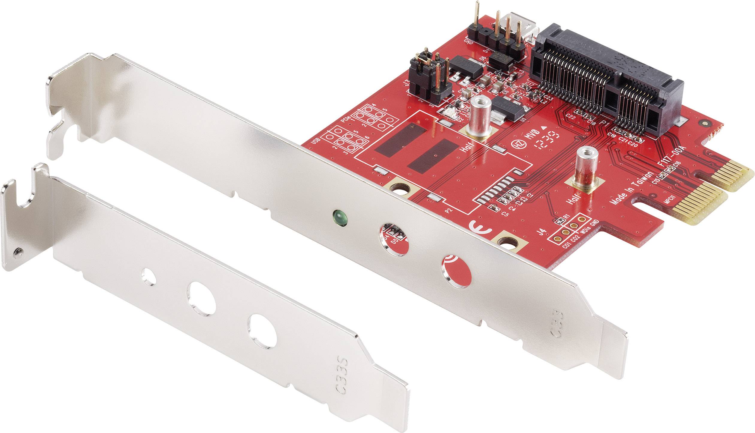 Renkforce RF-817740 Konwerter interfejsów [1x Mini PCIe - 1x PCIe]