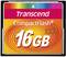 Karta pamięci 'Transcend CompactFlash 16 GB 133x', powierzchnia w kolorach czerwonym i pomarańczowym.