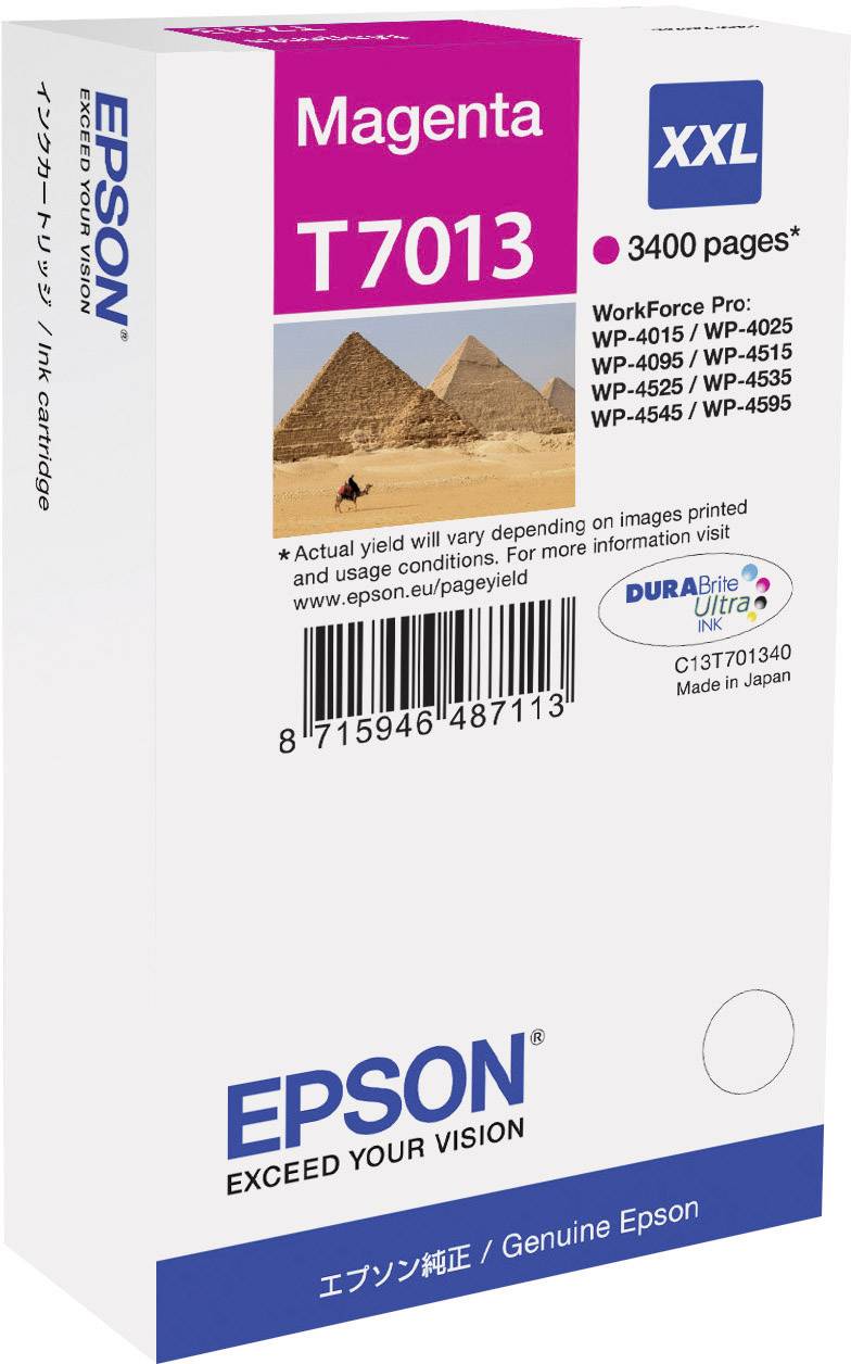 Epson atrament T7013 tusz oryginalny Magenta C 13 T 70134010