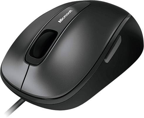 Microsoft Comfort Mouse 4500 Business Mysz USB optyczny czarny 5 Przyciski 1000 dpi