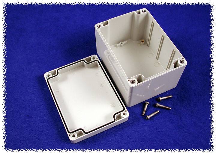 Hammond Electronics 1554G2GY Obudowa uniwersalna 120 x 90 x 80 poliwęglan szary 1 szt.