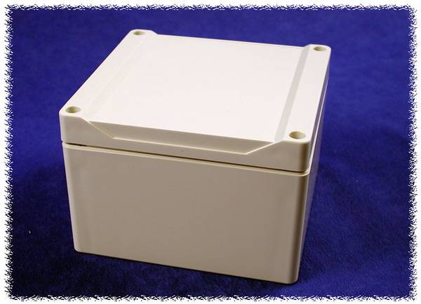 <br>  Hammond Electronics<br>  <br>  1555PGY<br>  Obudowa uniwersalna<br>  120 x 120 x 80 <br>  ABS<br>  <br>  szary<br>  1 szt.<br>  <br>