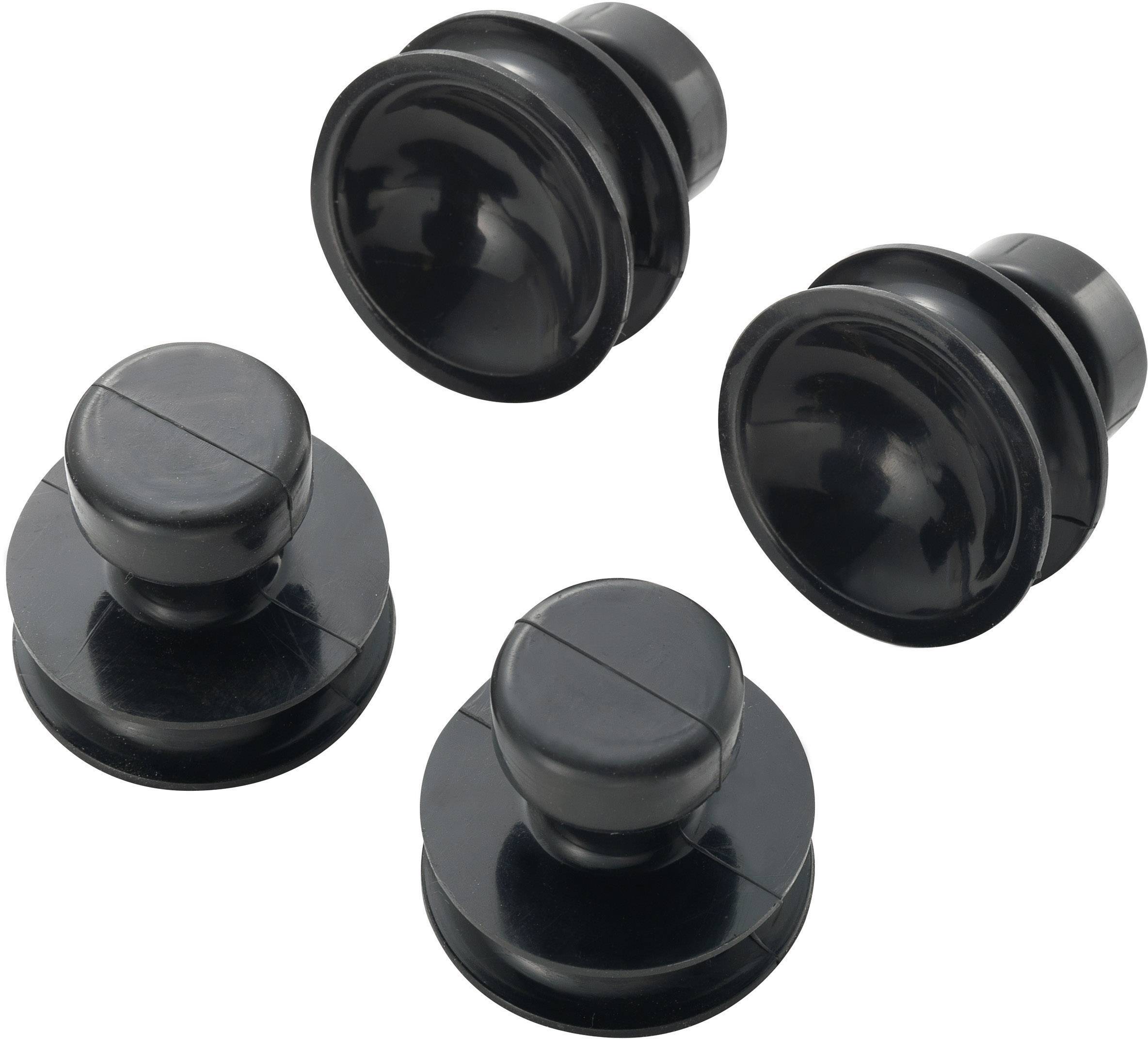 Присоска TOOLCRAFT 484893, вантажопідйомність: 3 кг