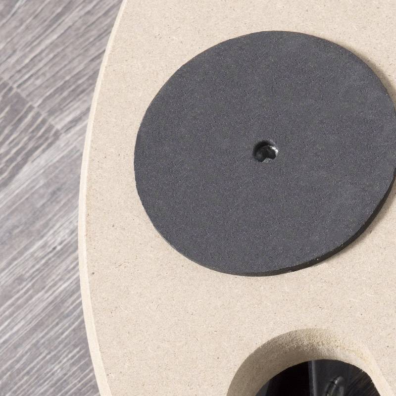 Плоский візок Meister Werkzeuge 0821360 для деревини Максимальне навантаження: 150 кг 350 мм x 350 мм x 100 мм Кількість роликів 4