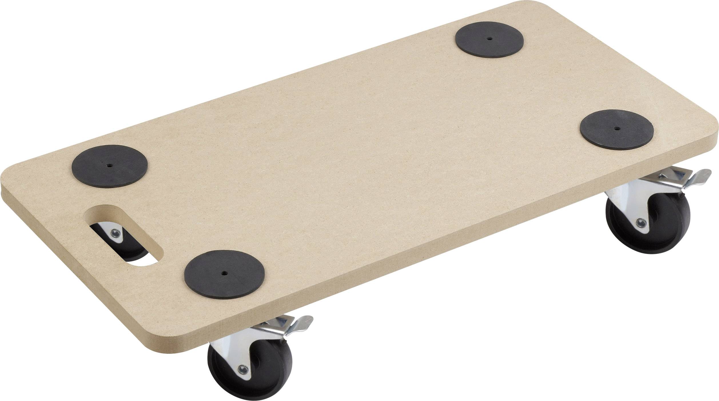 Плоский візок Meister Werkzeuge 0821400 для деревини Максимальне навантаження: 200 кг 590 мм x 290 мм Кількість роликів 4
