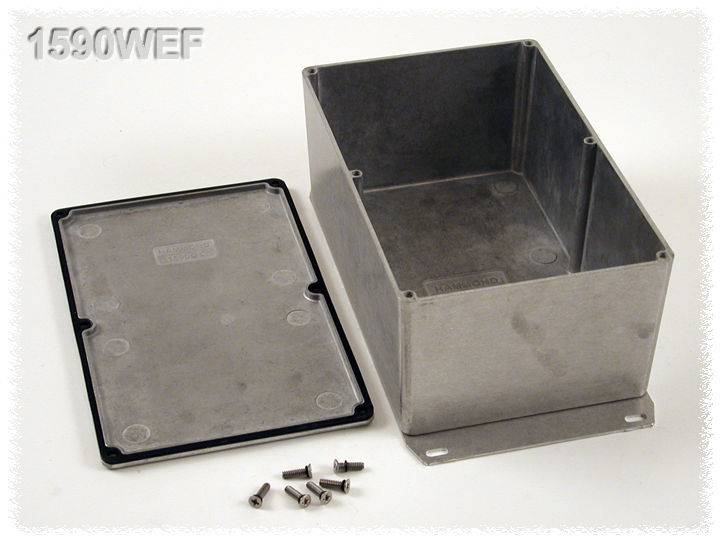 Hammond Electronics 1590WEF Obudowa uniwersalna 187.5 x 119.5 x 82 aluminium naturalny 1 szt.