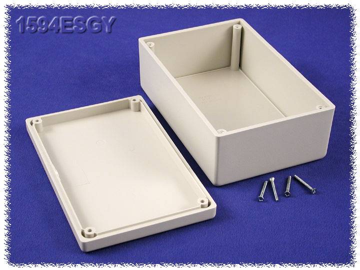Hammond Electronics 1594ESGY Obudowa uniwersalna 167 x 107 x 65 ABS szary 1 szt.
