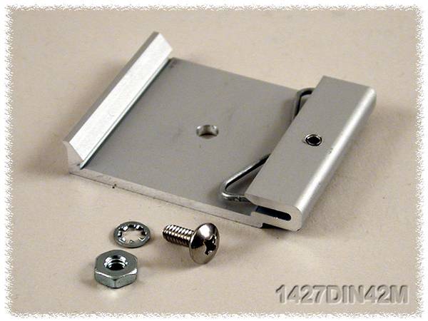 Hammond Electronics 1427DIN42M Klips DIN do montażu na szynie DIN 1 szt.