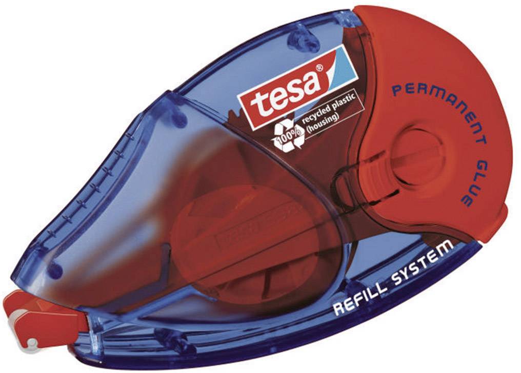 tesa Roller Клейкий ролик Permanent ecoLogo® 8,4 мм 14 м Permanent Змінний: Так 59151-00002-06 1 шт.