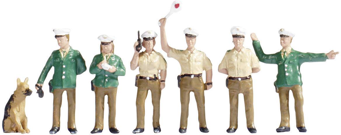 NOCH H0 поліцейські, розфарбовані, стоять