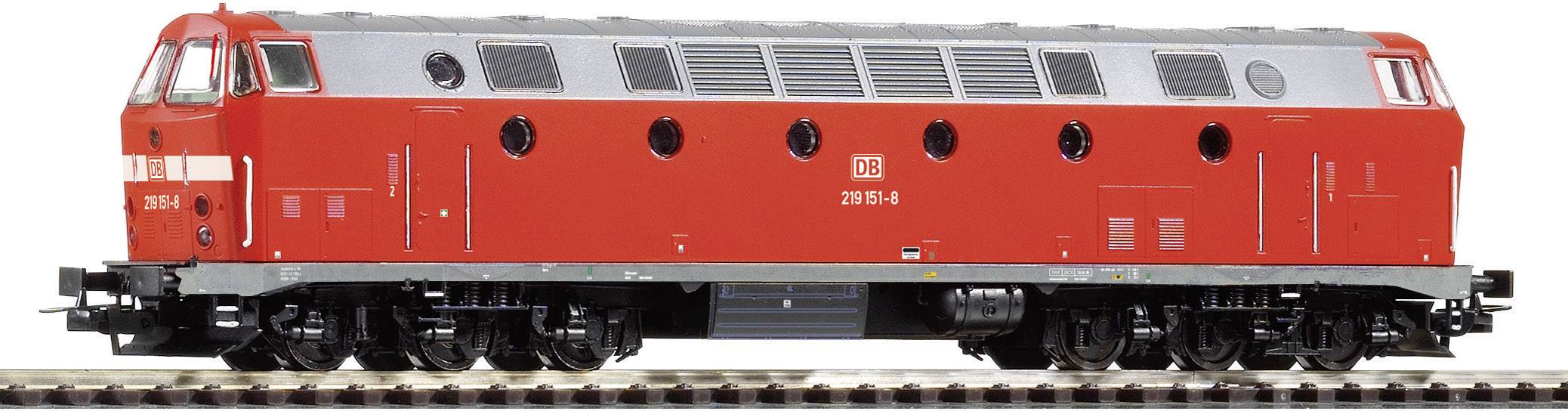 Lokomotywa w skali H0 Piko 59833, diesel, BR 219 DB AG