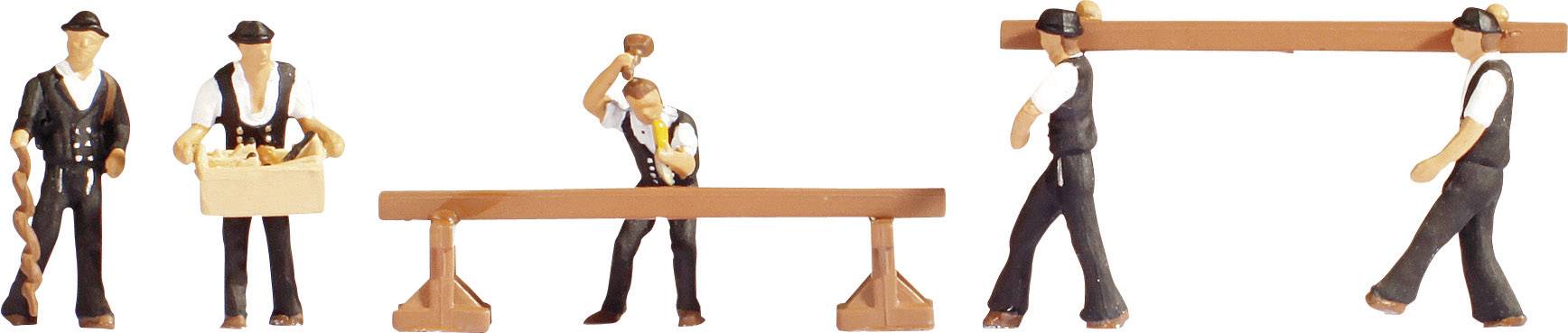 NOCH H0 Теслі, пофарбовані, стоячі