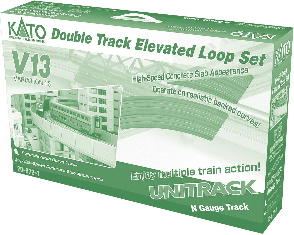 7078643 N Kato Unitrack Elementy uzupełniające - zestaw 1 zest.