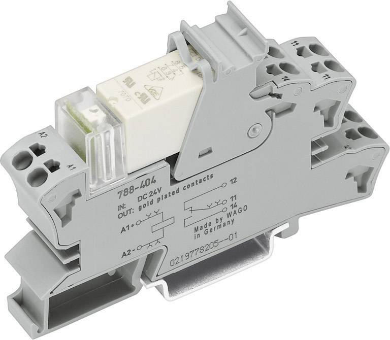 Розетка WAGO 788-608 з реле та індикатором стану