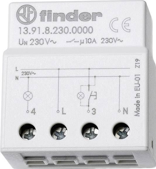 Przełącznik przepięciowy Finder 13.91.8.230.0000, 2300 VA, 10 A