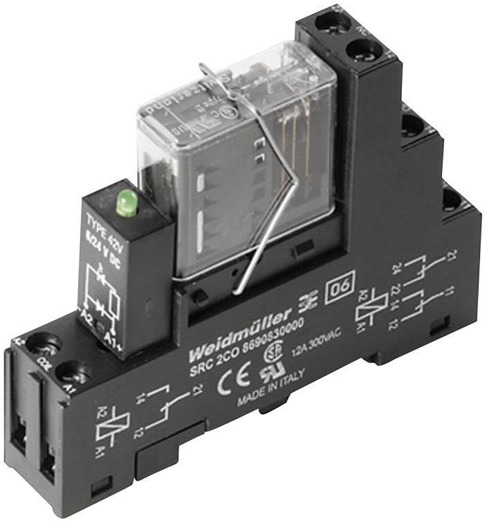 Релейний модуль Weidmüller RCIKIT 24VDC 2CO LD/FG 24 V/DC 6 A 2 перемикаючі контакти 1 шт.
