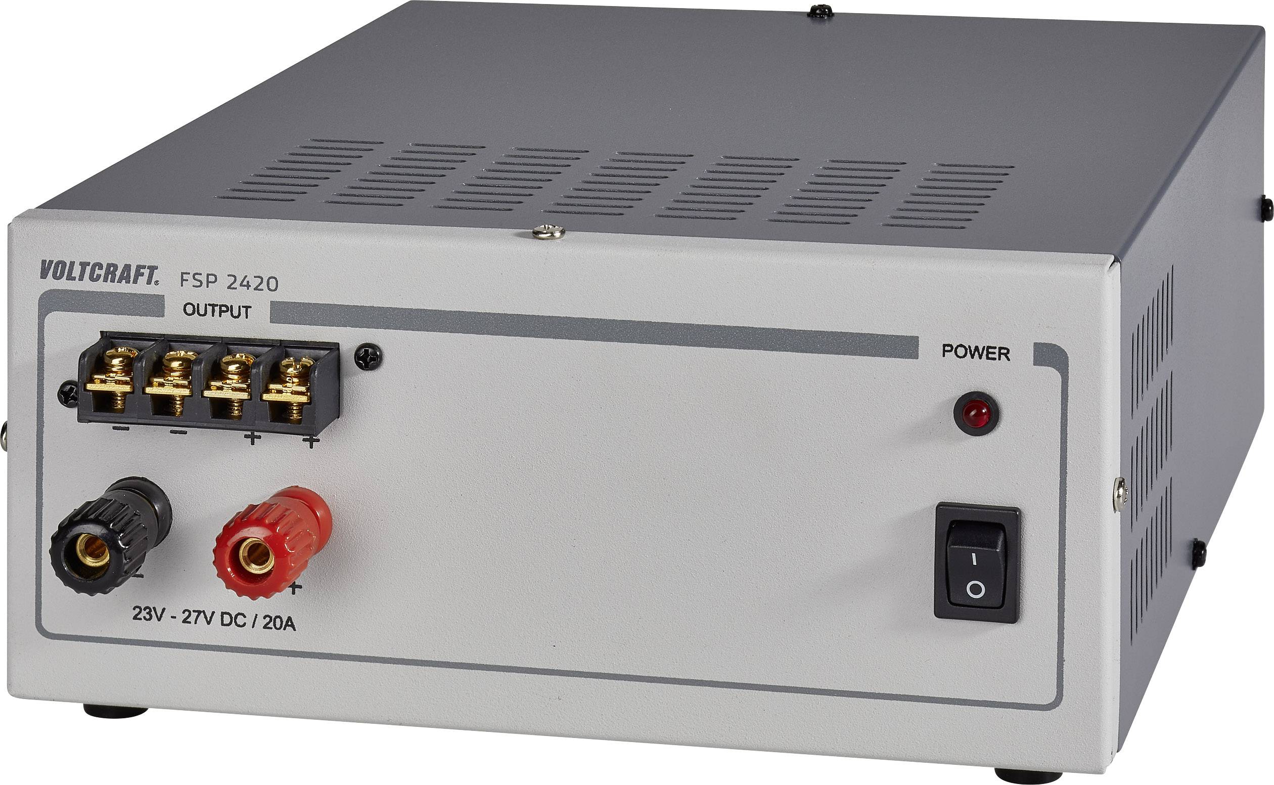 Лабораторний блок живлення постійної напруги VOLTCRAFT FSP 2420 24 - 29 В/DC 20 A 540 Вт