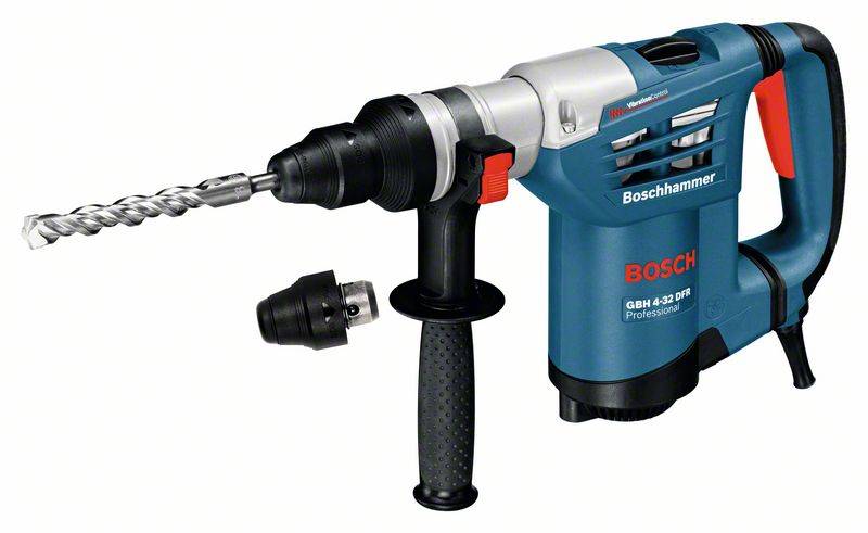 Перфоратор Bosch Professional GBH 4-32 DFR, 900 Вт, 230 В, SDS-Plus, німецький дистриб'ютор