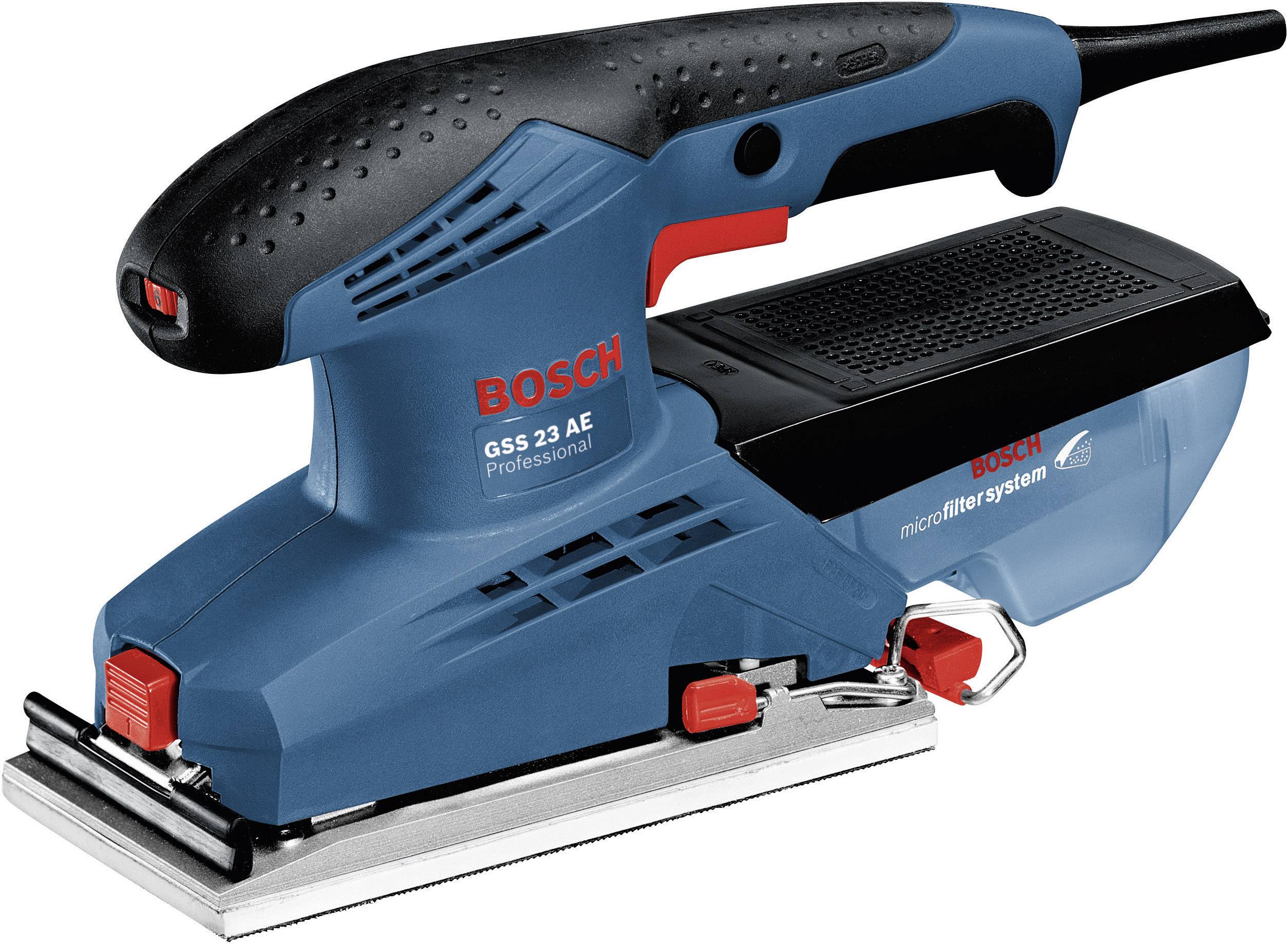 Bosch Professional GSS 23 AE 0601070701 Szlifierka oscylacyjna zaw. walizkę 190 W 92 x 182 mm