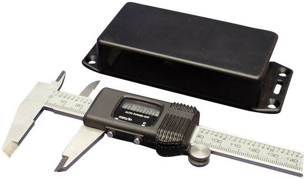 Obudowa uniwersalna Hammond Electronics, ABS, czarny, IP54, (D x S x W) 150 x 80 x 50 mm, 1 szt.