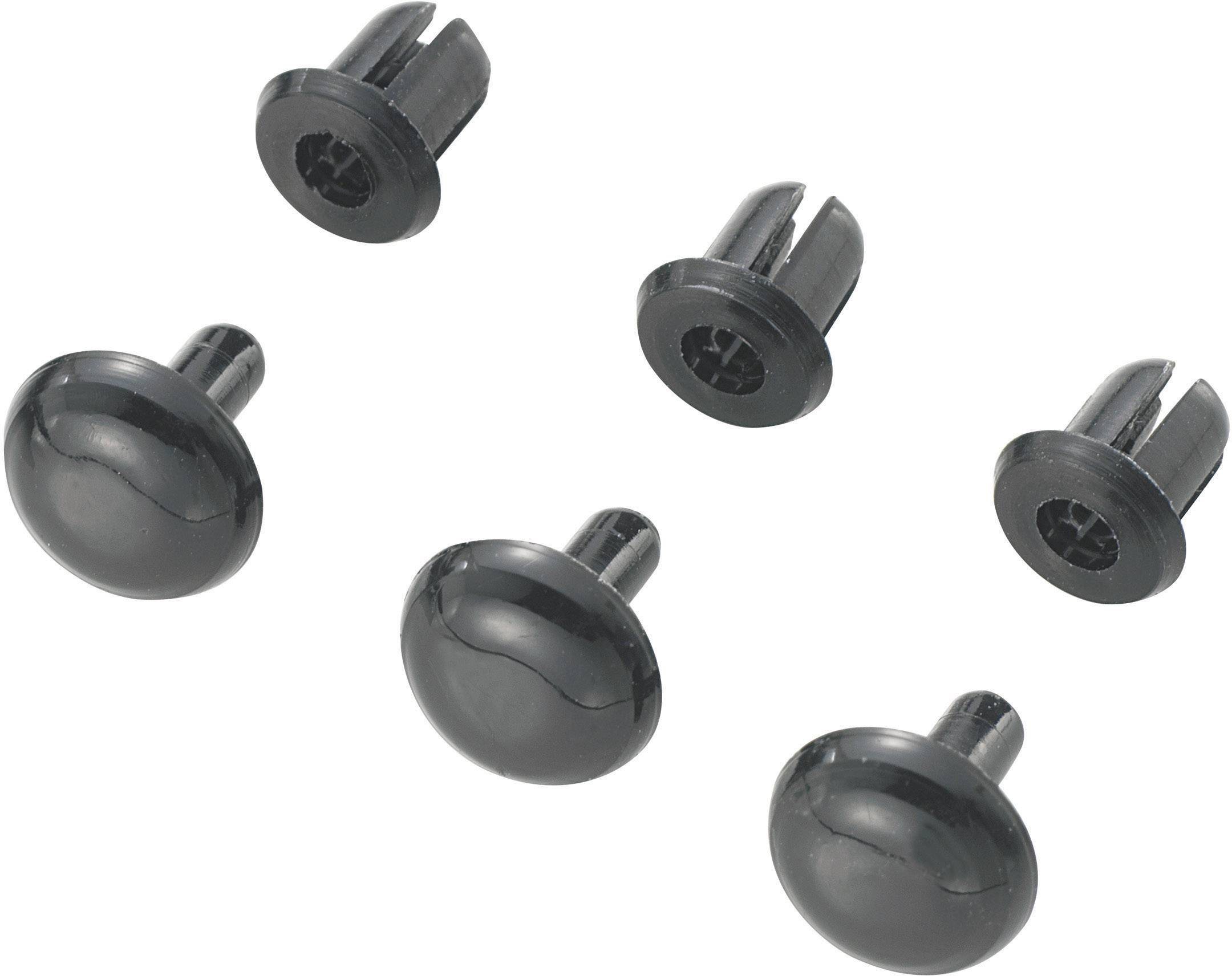 TRU COMPONENTS TC-SRR-450K203 TC-10820820 Розпірна заклепка Діаметр отвору 4 мм чорний колір 1000 шт.