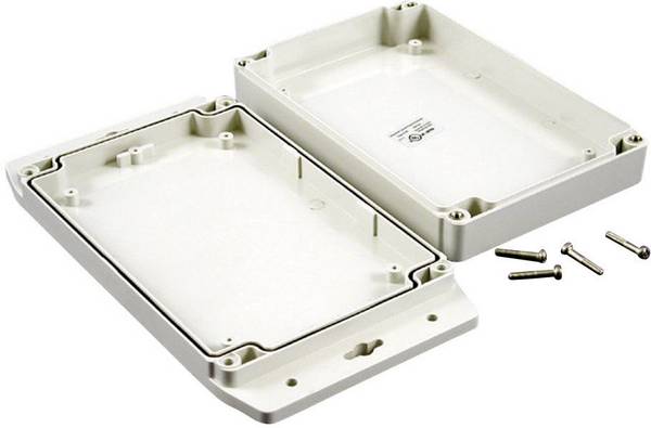 Obudowa uniwersalna Hammond Electronics, ABS, szary błyszczący, (D x S x W) 120 x 91 x 62 mm, 1 szt.