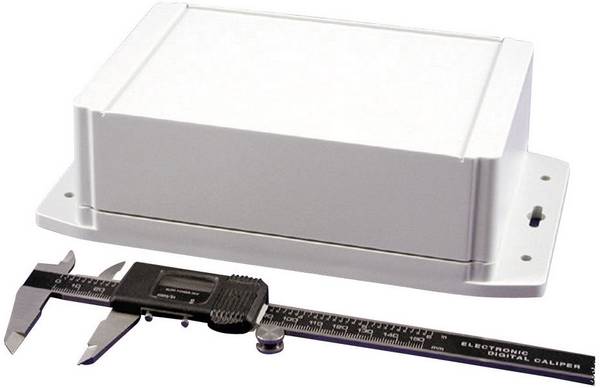 Obudowa uniwersalna Hammond Electronics, ABS, szary błyszczący, (D x S x W) 180 x 120.79 x 62 mm, 1 szt.