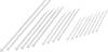 TRU COMPONENTS TC-11919644 Opaska kablowa 100 x 2.5 mm, 155 x 2.5 mm, 203 x 3.6 mm, 203 x 4.8 mm naturalny biały;200 szt.