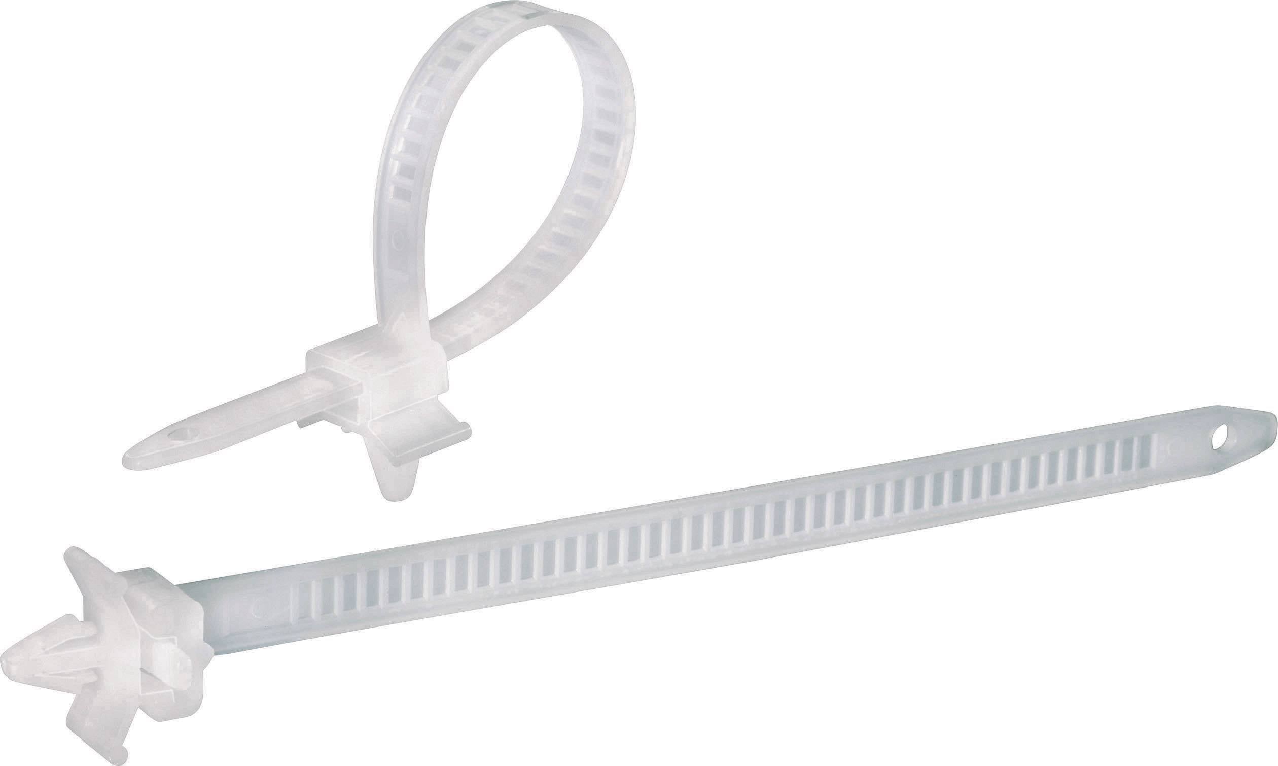 TRU COMPONENTS TC-PHV150203 кабельна стяжка 1592899, 150 мм, поліамід 6.6, 100 шт.