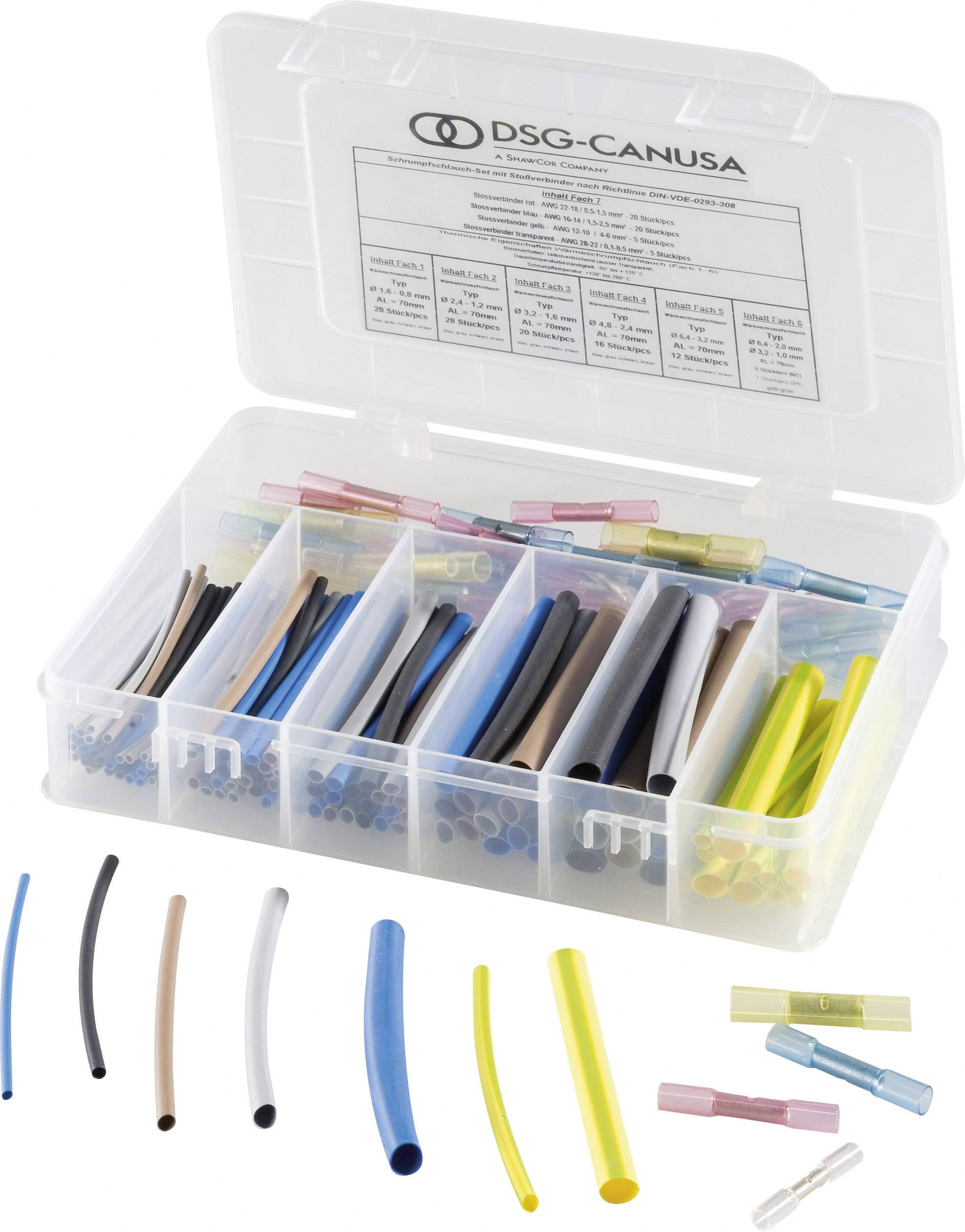 Комплект кабелів Deray 5000 Shrink Fit