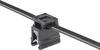 HellermannTyton 156-00570 T50ROSEC4A-PA66W_D1 Opaska kablowa 200 mm 4.60 mm czarny kable chwytane poprzecznie do osi montażu, kable chwytane obok miejsca montażu 1 szt.