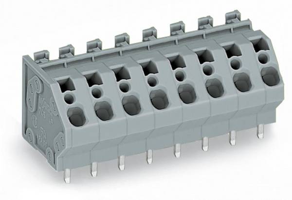 WAGO 745-153 Zacisk sprężynowy 4.00 mm² Ilość styków 3 szary 120 szt.