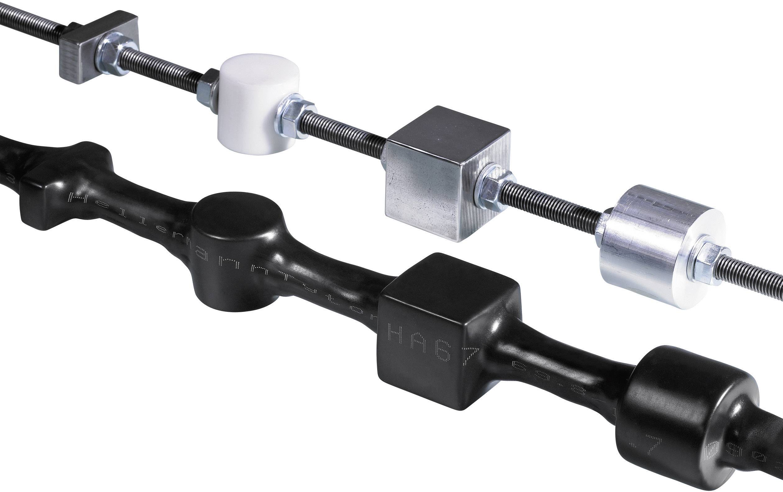 Термоусадочна трубка HellermannTyton HA67-50.8/8.3-PEX-, 6:1, товстостінна, чорна