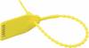 Plomba przeciągana Robo-lock serii RL (L1 x B1 x L2 x B2) 33 x 29 x 260 x 4 mm RL350-PE-RD-M0 Kolor producenta: żółty HellermannTyton 142-73614 1 szt.