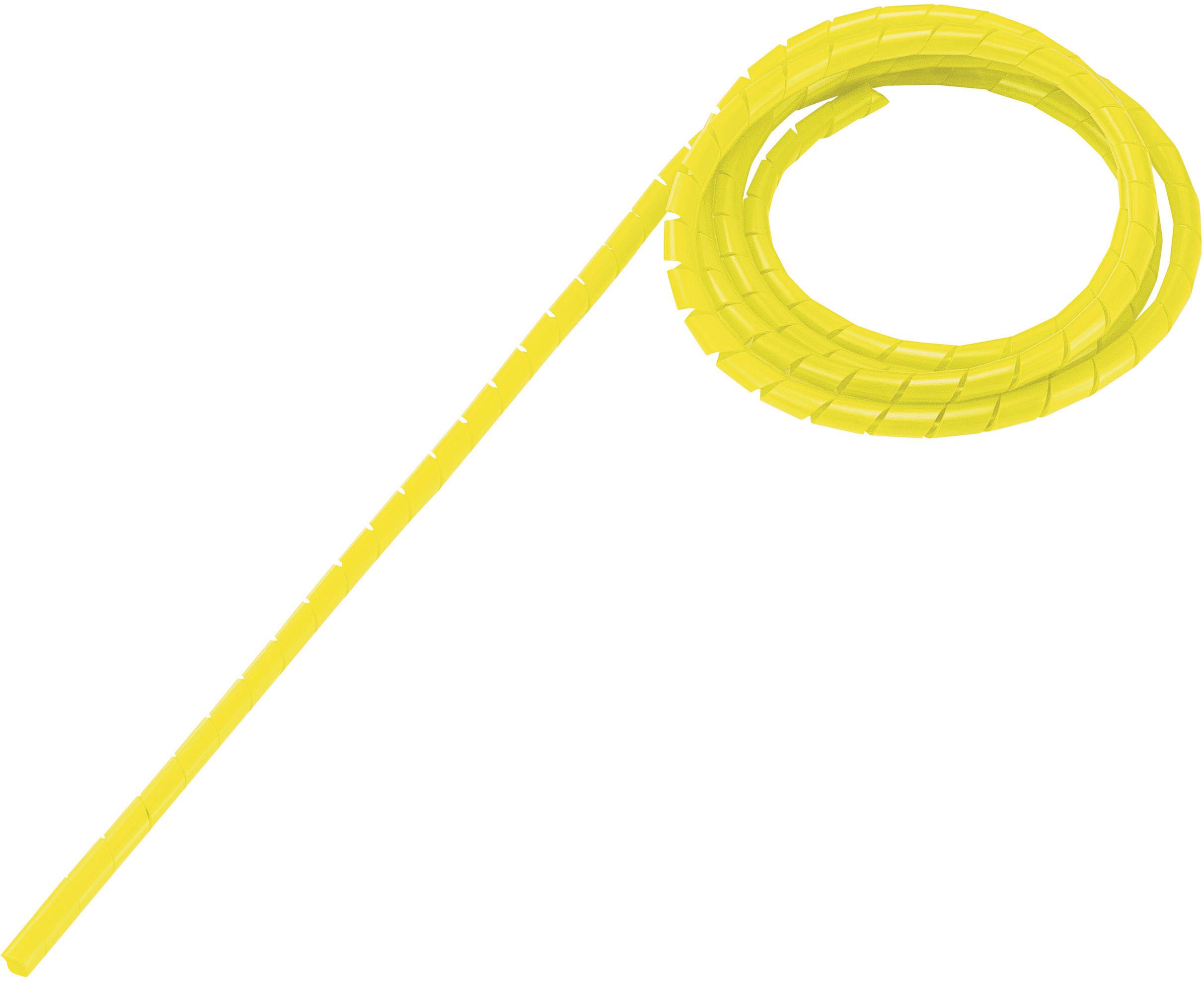 Спіральний шланг TRU COMPONENTS WB-0203, від 2 до 25 мм, жовтий, 5 м